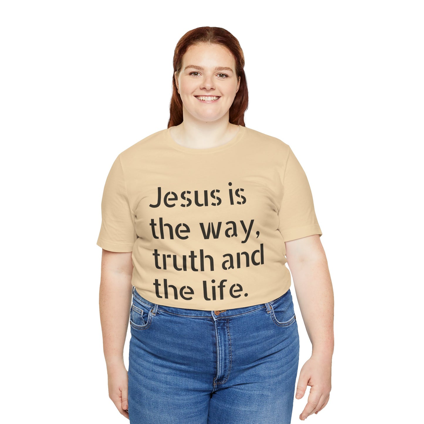 “Jesus is the Way, Truth, and Life” T-Shirt | Wear Your Faith on Your Sleeve Collection