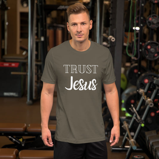 “Trust Jesus” Tee | God is King Faith and Fashion