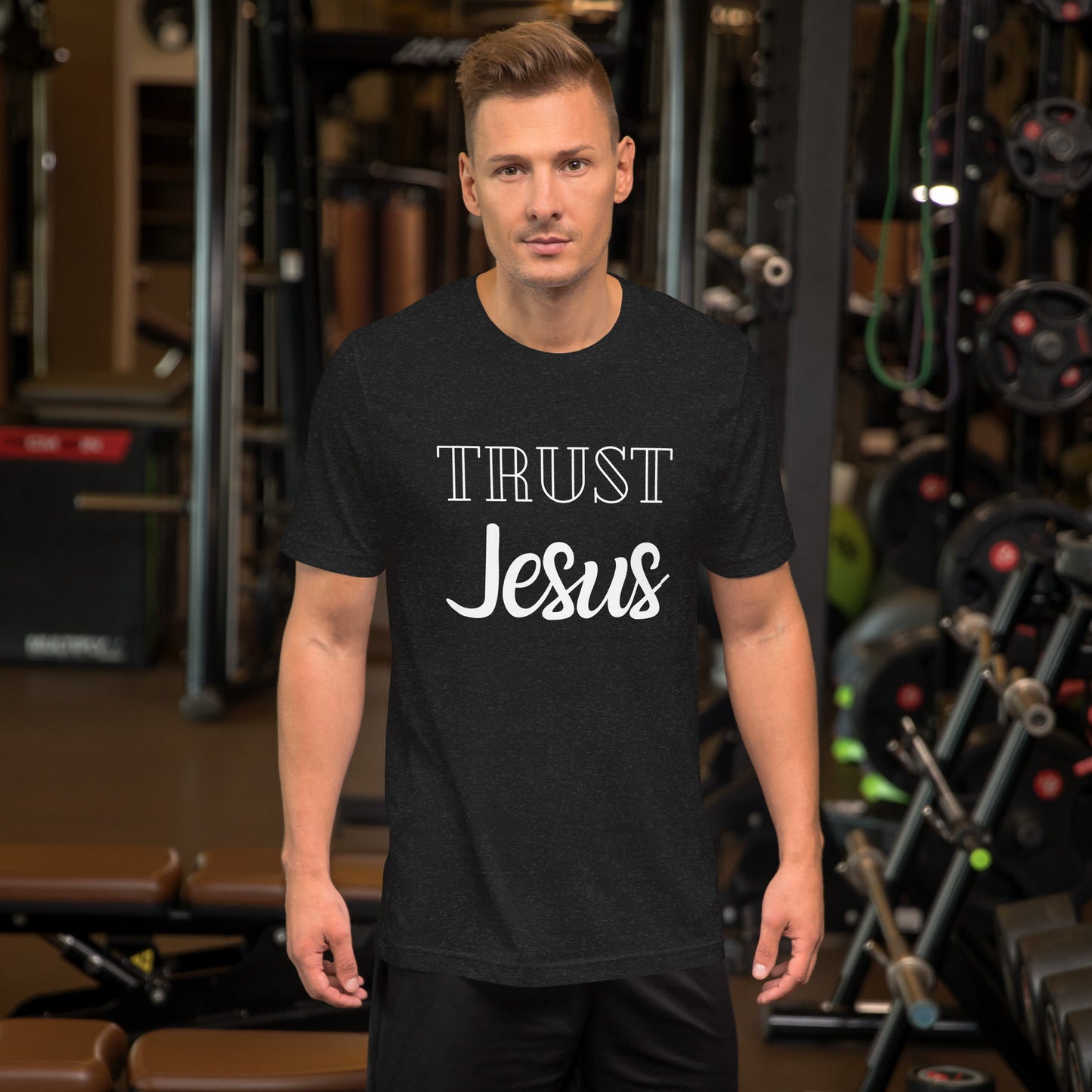 “Trust Jesus” Tee | God is King Faith and Fashion