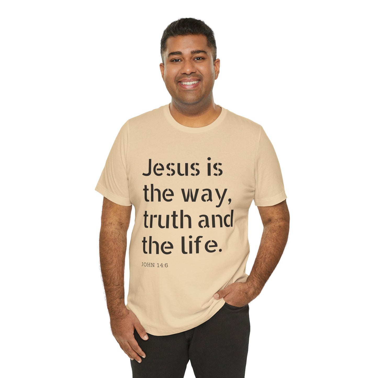 “Jesus is the Way, Truth, and Life” T-Shirt | Wear Your Faith on Your Sleeve Collection