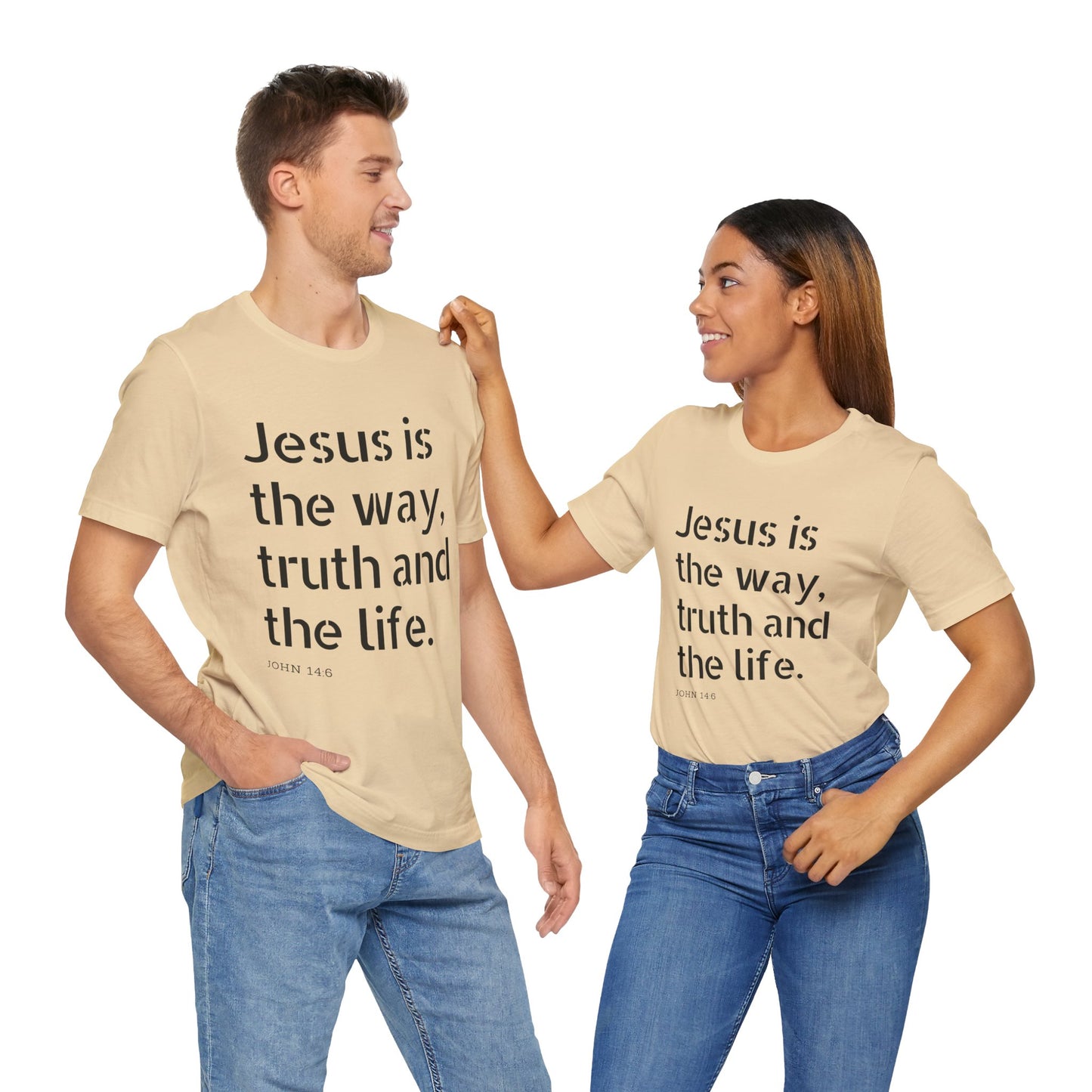 “Jesus is the Way, Truth, and Life” T-Shirt | Wear Your Faith on Your Sleeve Collection